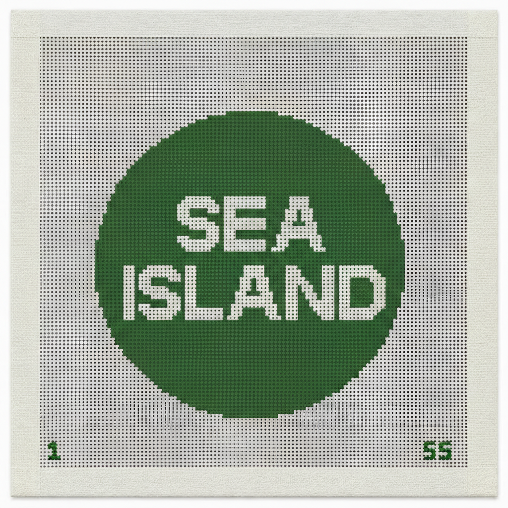Sea Island Needlepoint Canvas