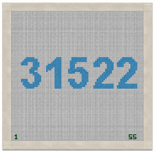 31522 Needlepoint Canvas