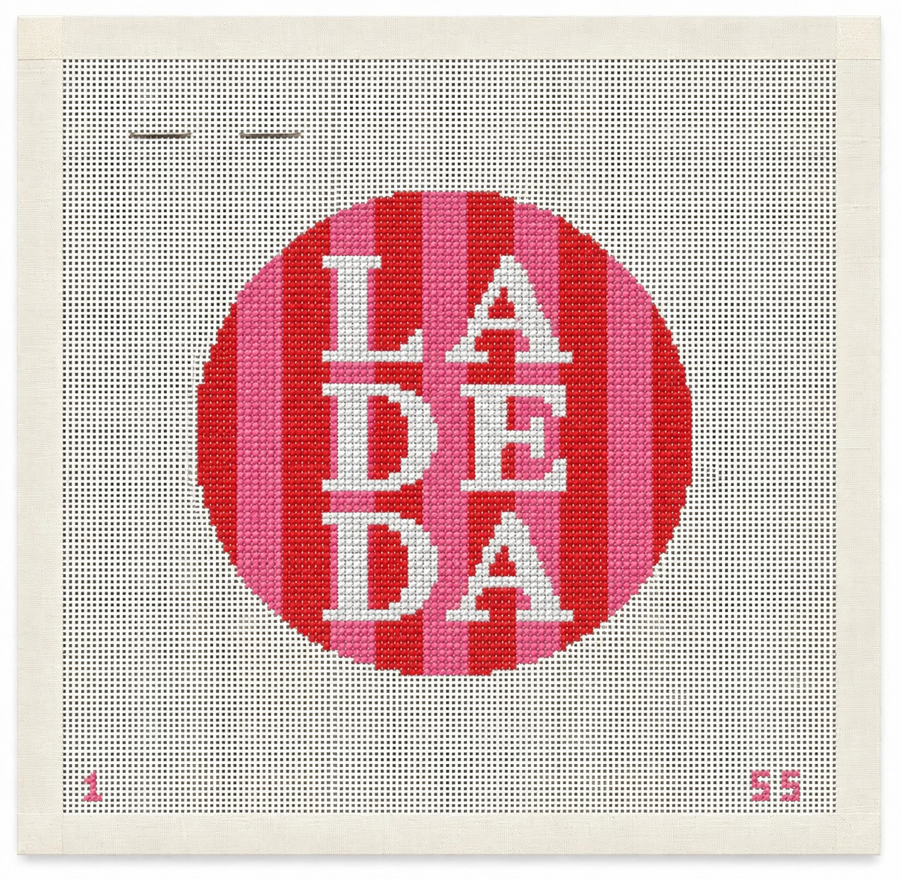 La De Da Needlepoint Canvas