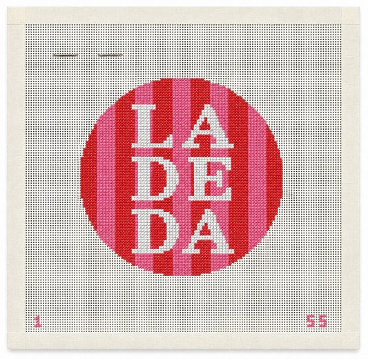 La De Da Needlepoint Canvas