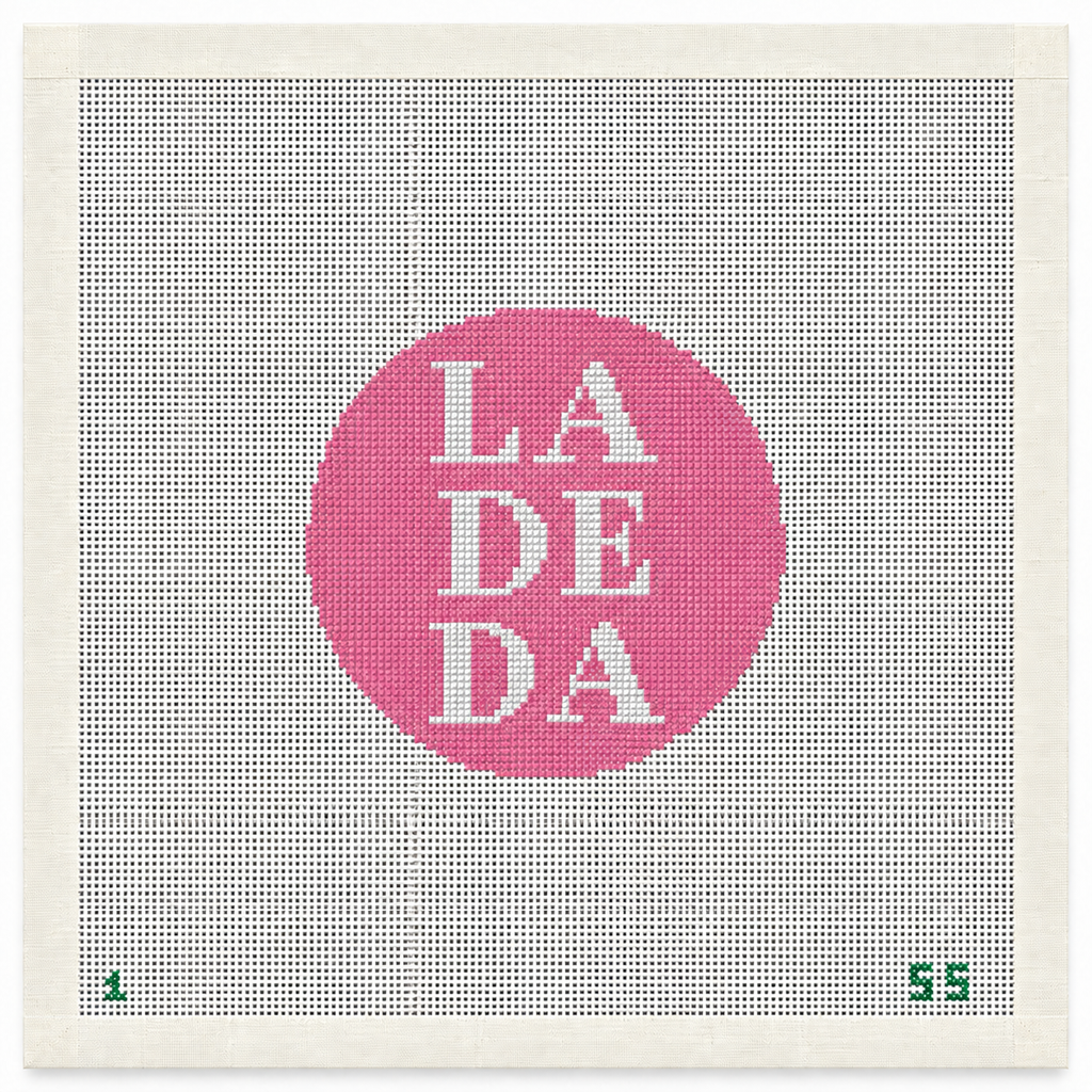 La De Da Needlepoint Canvas