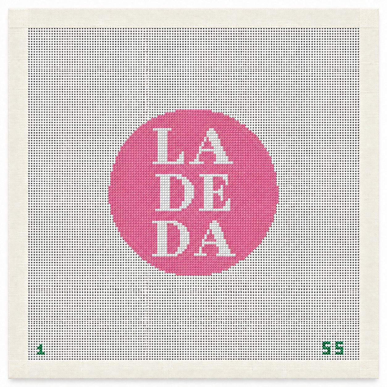 La De Da Needlepoint Canvas