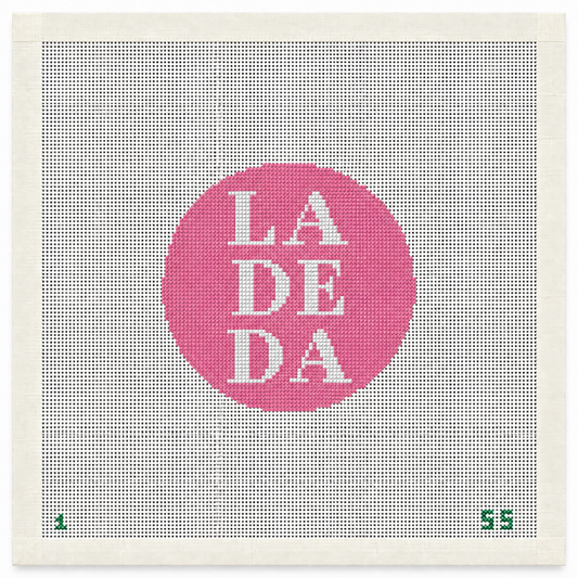 La De Da Needlepoint Canvas